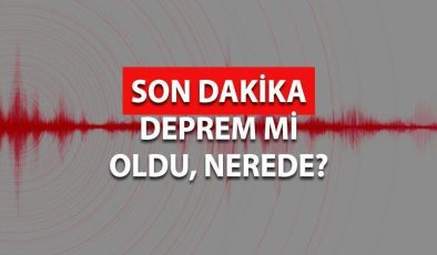24 OCAK 2024 SON DEPREMLER: Son dakika deprem mi oldu, hangi ilde? Kandilli Rasathanesi ve AFAD deprem listesi