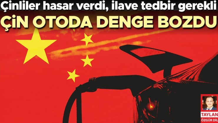 Çinliler hasar verdi ilave tedbir gerekli