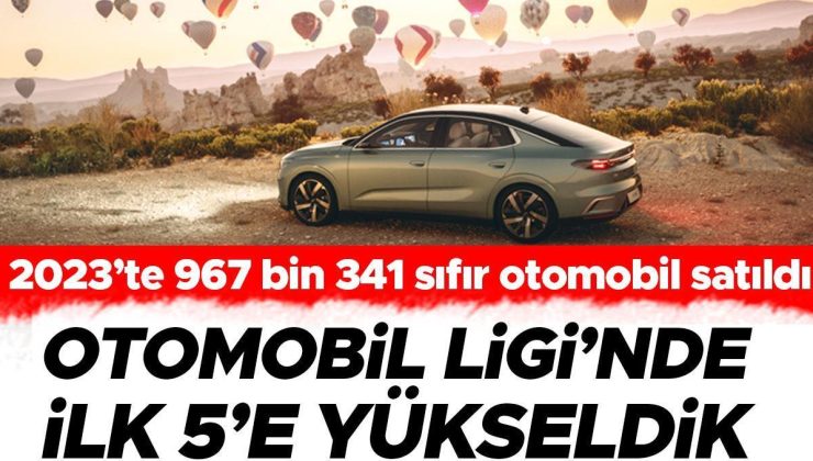 Otomobil liginde ilk 5’e yükseldik