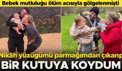 Bebek mutluluğu bile yarım kalmıştı… ‘Evlilik yüzüğümü çıkarıp kutuya koydum’