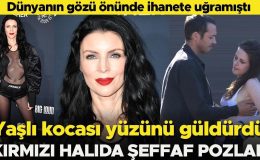 Bütün dünya onun ihanete uğrayışını izlemişti… Yaşlı kocası yüzünü güldürdü