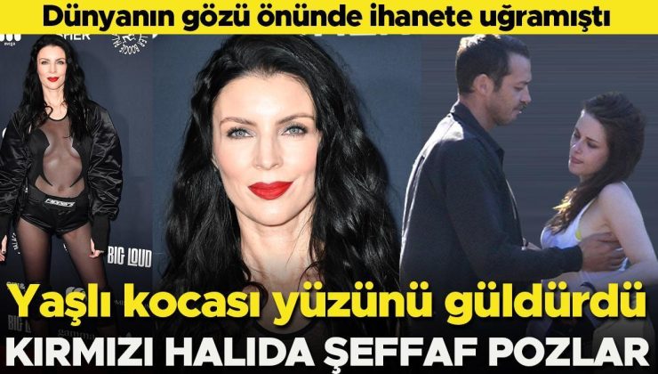 Bütün dünya onun ihanete uğrayışını izlemişti… Yaşlı kocası yüzünü güldürdü