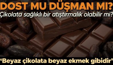 Çikolata dost mu düşman mı? Doğru türünü seçtiğimizde çikolata sağlıklı bir atıştırmalık olabilir mi?