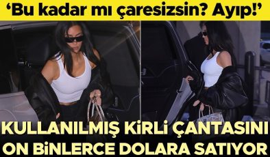 Kullanılmış kirli çantasını on binlerce dolara satışa koydu: Bu kadar mı çaresiz kaldın!