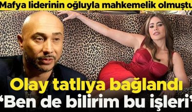 Mafya liderinin oğluyla davalık olmuştu… Olay tatlıya bağlandı… Ben de bilirim bu işleri