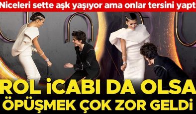 Merakla beklenen filmin yıldızları iki aşığı canlandırmakta zorlandı: Film icabı da olsa insanın arkadaşını öpmesi tuhaf