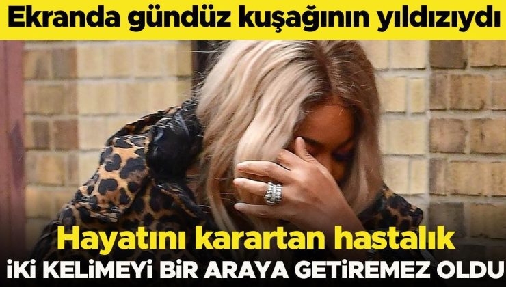 Efsane sunucunun hayatını karartan teşhis… Gündüz kuşağının yıldızıydı… Şimdi iki kelimeyi yan yana getiremiyor