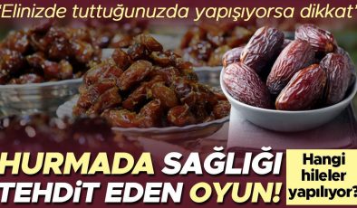 Hurmada sağlığı tehdit eden oyun! Hangi hileler yapılıyor? ‘Elinizde tuttuğunuzda yapışıyorsa dikkat!’
