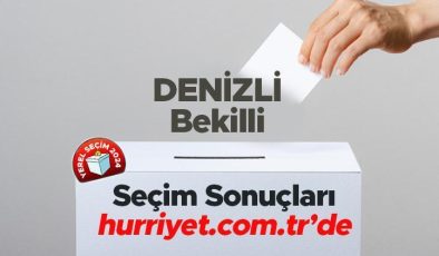 DENİZLİ- Bekilli SEÇİM SONUÇLARI EKRANI 2024 | Denizli, Bekilli 31 Mart belediye yerel seçim sonuçları ve oy oranları Hurriyet.com.tr seçim sayfasında olacak