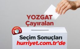 YOZGAT – Çayıralan SEÇİM SONUÇLARI EKRANI 2024 | Yozgat, Çayıralan 31 Mart belediye yerel seçim sonuçları ve oy oranları Hurriyet.com.tr seçim sayfasında olacak