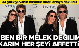 34 yıldır lise aşkıyla evli olan ünlü şarkıcıdan itiraf geldi: Bir melek değilim… Karım her seferinde beni affetti