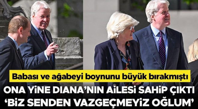 Babası ve ağabeyi ona sırt çevirdi… Prense yine annesi Diana’nın ailesi sahip çıktı… ‘Sen üzülme oğlum, biz hep arkandayız’