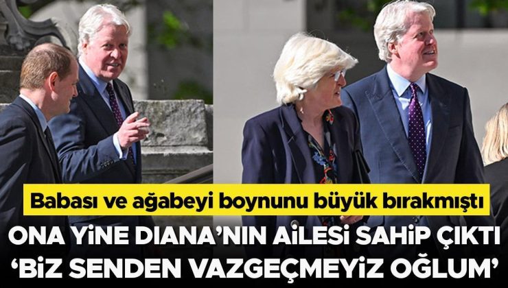 Babası ve ağabeyi ona sırt çevirdi… Prense yine annesi Diana’nın ailesi sahip çıktı… ‘Sen üzülme oğlum, biz hep arkandayız’
