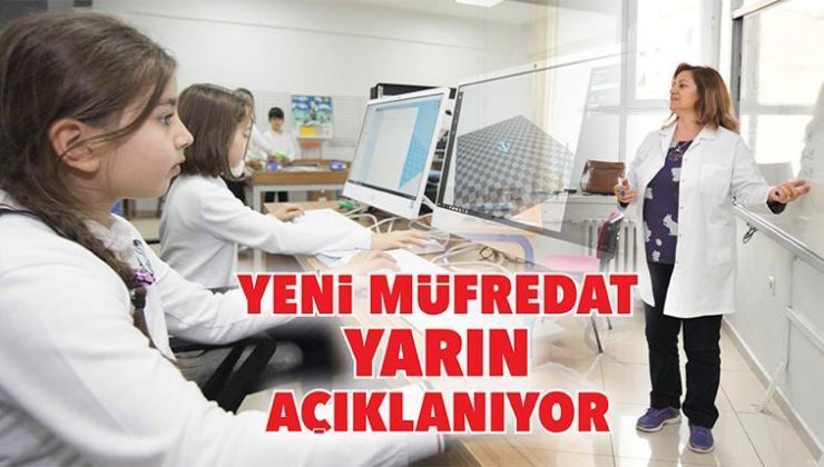 Bakan Tekin: Müfredatı yarın açıklayacağız