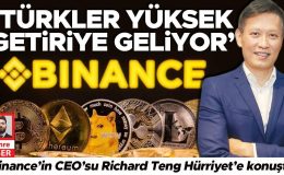 Binance’in CEO’su Richard Teng Hürriyet’e konuştu: ‘Türkler yüksek getiriye geliyor’