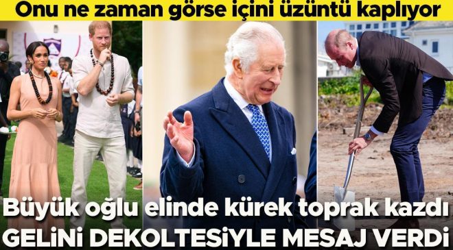 Dekoltesiyle kraliyet ailesine mesaj gönderdi… Bunu inadına yapıyor!