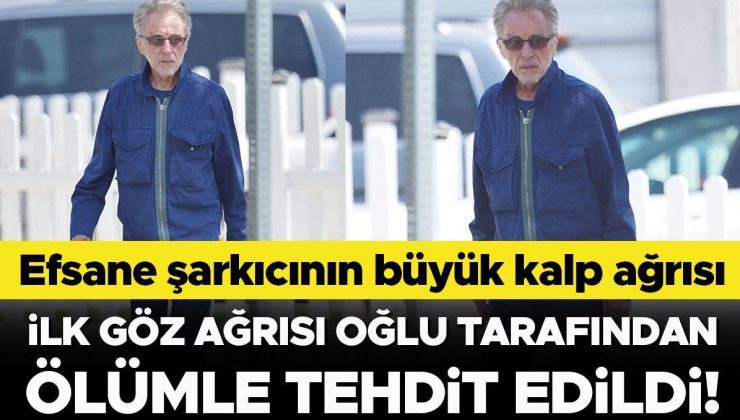 Efsane şarkıcının büyük kalp ağrısı… İki kez evlat acısı yaşamıştı… Şimdi de ilk göz ağrısı oğlu tarafından ölümle tehdit edildi!