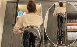 Hanımefendi mutfakta!  Bu evin her köşesinde onun da emeği var