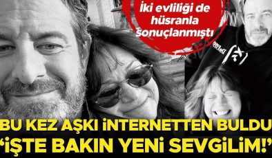 İki evliliği de hüsranla sonuçlanmıştı… Ünlü oyuncu yeni aşkını internetten buldu: İşte benim sevgilim!