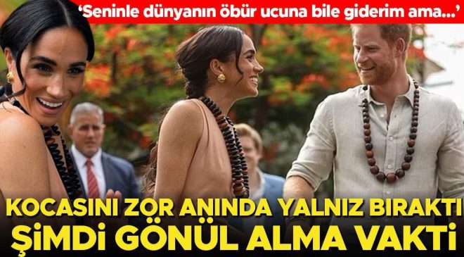 Kocasını zor zamanda yalnız bırakmıştı… Şimdi gönül alma vakti