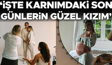 Ünlü model evlendikten bir yıl sonra anne olacak: İşte karnımdaki son günlerin güzel kızım