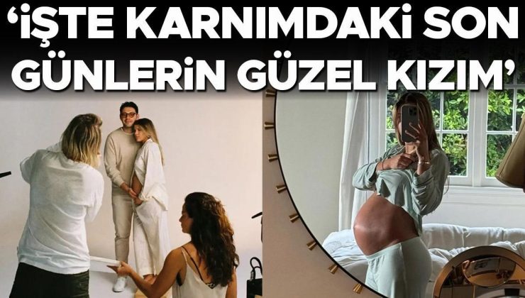Ünlü model evlendikten bir yıl sonra anne olacak: İşte karnımdaki son günlerin güzel kızım