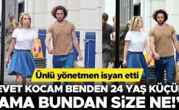Ünlü yönetmen isyan etti: Evet kocamdan 24 yaş büyüğüm, size ne!