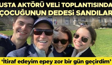 Usta oyuncuyu veli toplantısında çocuğunun dedesi sandılar… ‘Zor bir gün geçirdim’