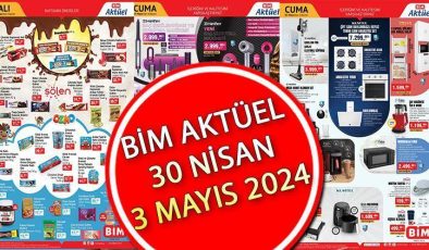 YARIN SATIŞTA ! BİM aktüel 30 Nisan- 3 Mayıs 2024 || 📌🛒Bim’de bu cuma gelecek ürünler neler? Saç Şekillendirici, Şarjlı Elektrikli Süpürge BİM’de…