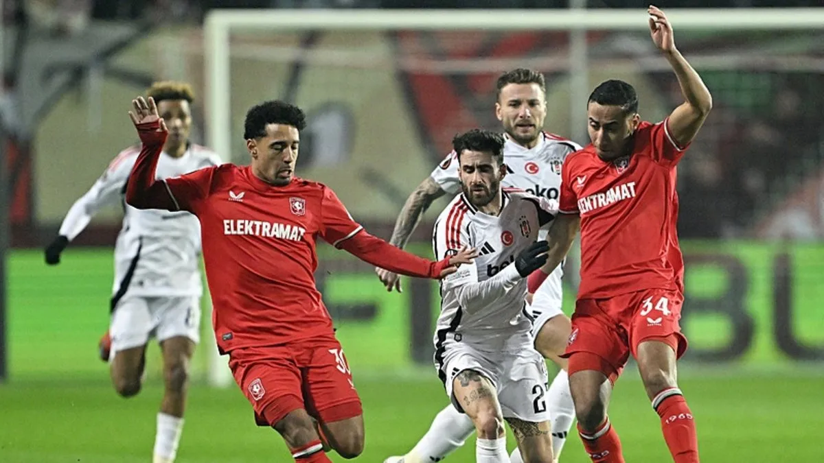 Beşiktaş Twente’ye mağlup oldu! Kartal Avrupa’ya veda etti…