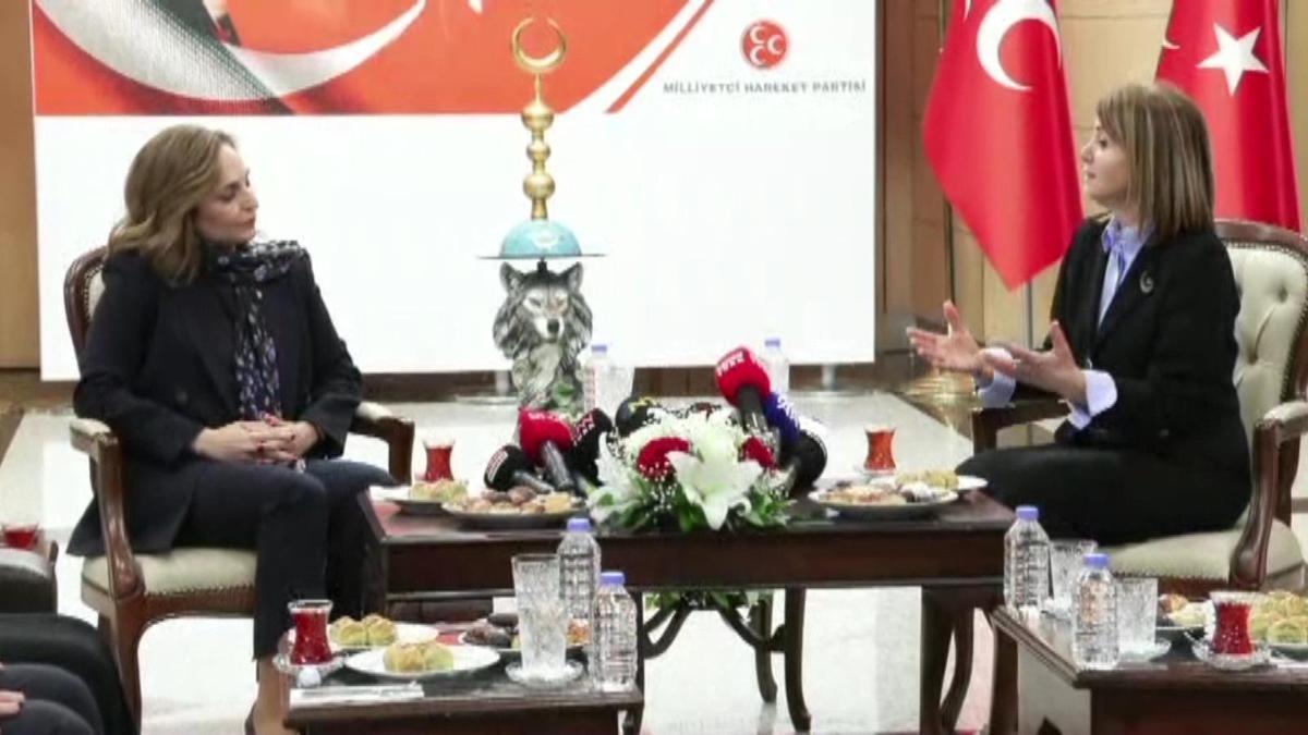 SON DAKİKA! Siyasi partilerin bayramlaşma ziyareti başladı