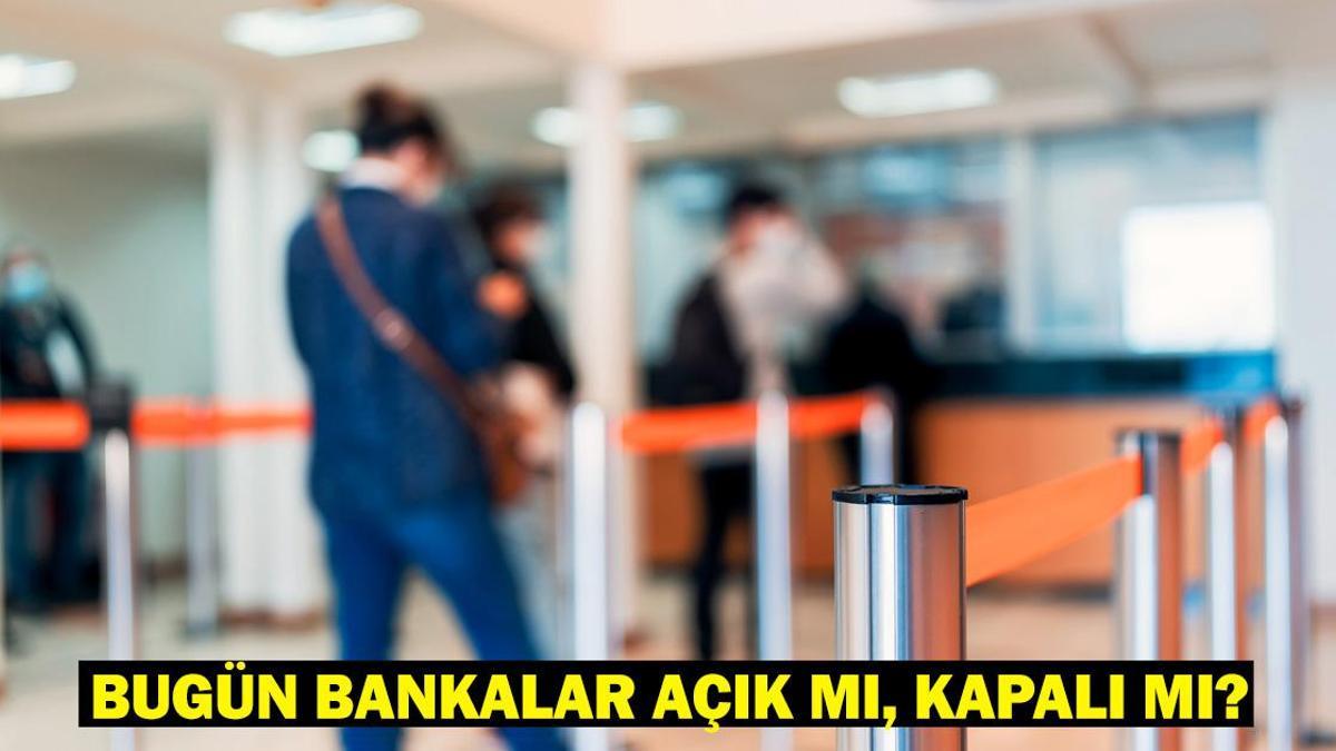 Bugün bankalar açık mı, kapalı mı? 1 Nisan 2025 Ramazan Bayramı’nın 3. günü bankalar çalışıyor mu?